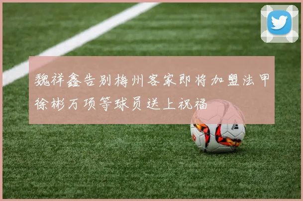 魏祥鑫告别梅州客家即将加盟法甲徐彬万项等球员送上祝福